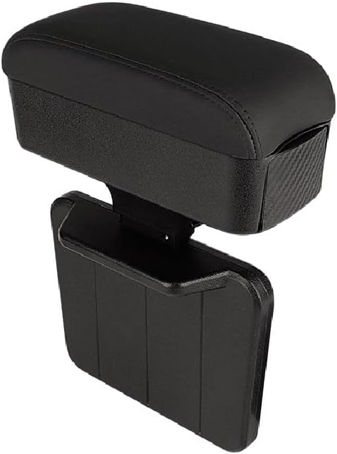 JEYODA Car Armrest Box with Cup Holder Car Central Liftable Armres Storage by JEYODA