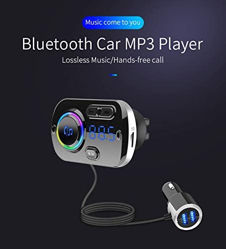 Bluetooth 5.0 Car Audio Transmitter | HD Sound, Fast 20W PD & QC3.0 Charging - Image 2