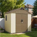 Patiowell 8 x 6 FT Plastic Outdoor Storage Shed by Patiowell