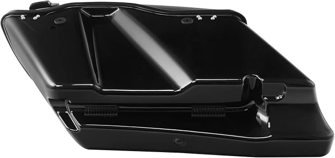 XFMT Motorcycle 4" Stretched Hard Saddlebags Bags Fit - Image 5