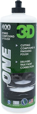3D One Car Scratch & Swirl Remover Hybrid Rubbing Compound & Polish Buffing by 3DCarCare
