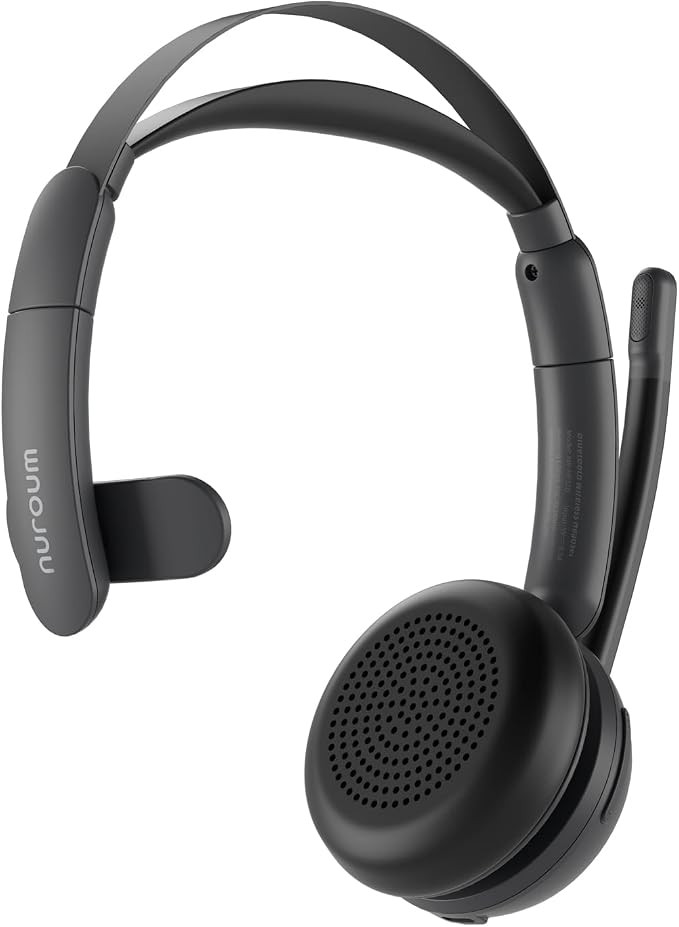 NUROUM Wireless Headset with Mic by Nuroum