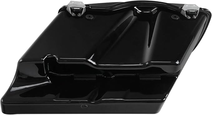 XFMT 5" Stretched Saddlebags Extended Saddle Bags W/ 6x9 Speaker Llids Black - Image 4