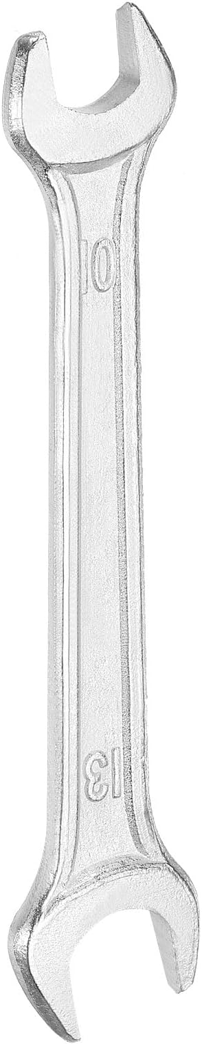 HARFINGTON Double Open End Wrench 10mm x 13mm Metric 15 Degree Offset Angle by HARFINGTON