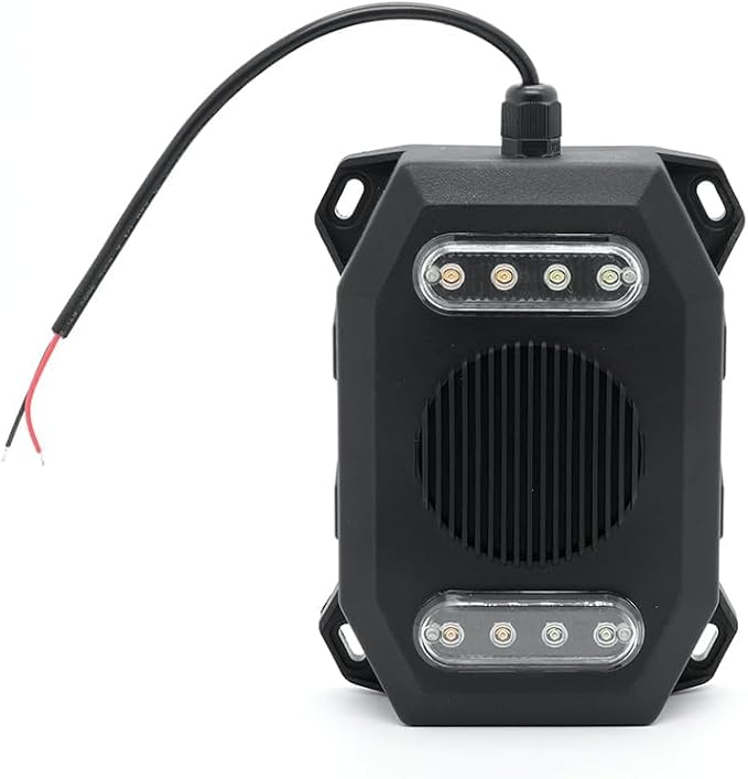 102dB Reversing Backup Alarm & Light Warning System – 12-24V Beep Sound Safety - Image 2