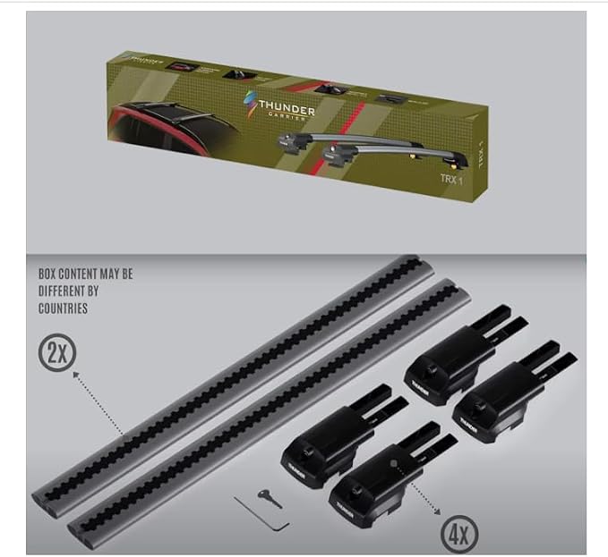for Subaru Outback Wilderness 2021-2022-2023 Roof Rack Cross Bars Lockable Fit - Image 9