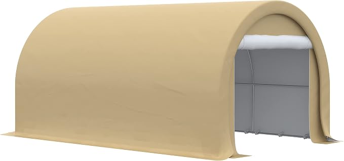 Outsunny 10' x 16' Carport, Heavy Duty Portable Garage Storage Tent - Image 9