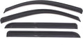 KPY Window Visor Rain Guard for 2008-2014 BMW X6, Side Window Vent Deflectors by KPYBizConnect