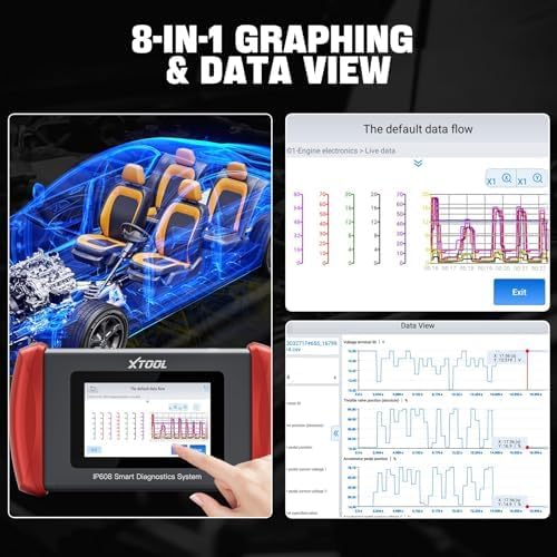 XTOOL IP608 Full System OBD2 Scanner Diagnostic Tool, Code Reader - Image 4