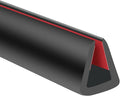 Rubber Edge Trim, 5/16" Self Adhesive Flexible U Channel Edge Protecter by YANRUIPRO