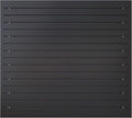 NeatiEase Slatwall Panel Wall Storage Systems, 4 x 4ft Slat Wall Paneling by NeatiEase