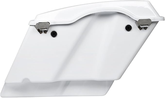 XFMT Motorcycle Stretched Saddlebags 5" Extended Hard Saddle Bags - Image 3