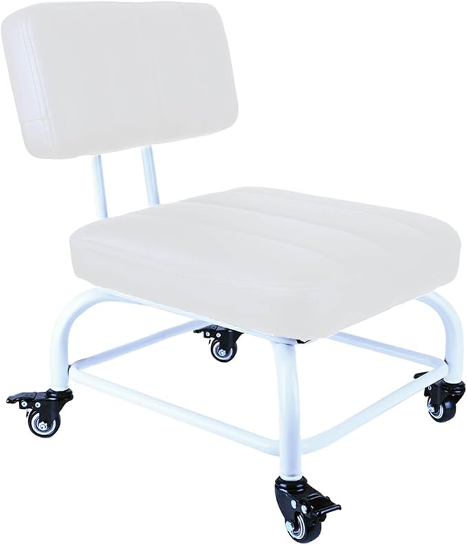 Rolling Stool and 4 Wheels by IMMERLIEBEN