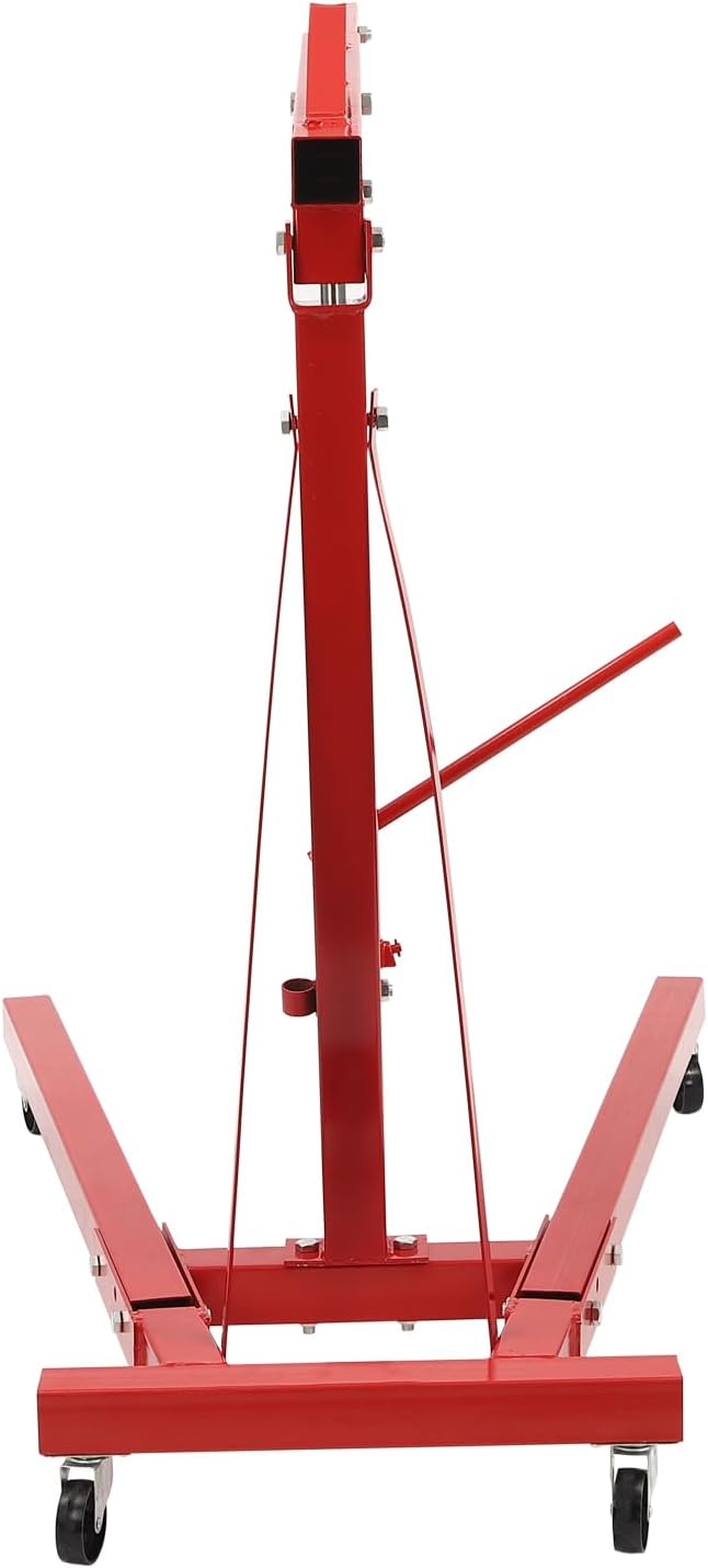 Engine Lift Crane 2 Ton Engine Hoist Heavy Duty Garage Hydraulic Lift Foldable - Image 3