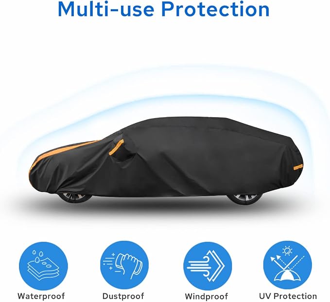 Avecrew Car Cover Waterproof All Weather - Image 6