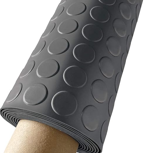 G-Floor Large Coin Pattern Vinyl Garage Floor Protector Mat, Extremely Durable - Image 3