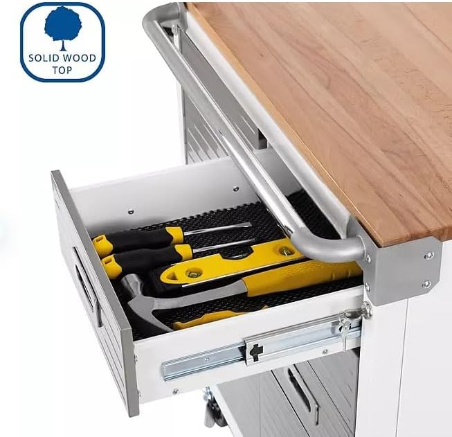 Heavy Duty Rolling Storage Cabinet - Image 7