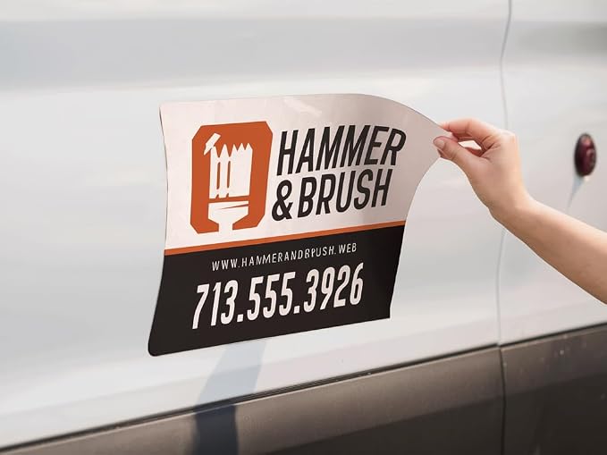 2 Pack Custom Car Magnets for Business - Image 2