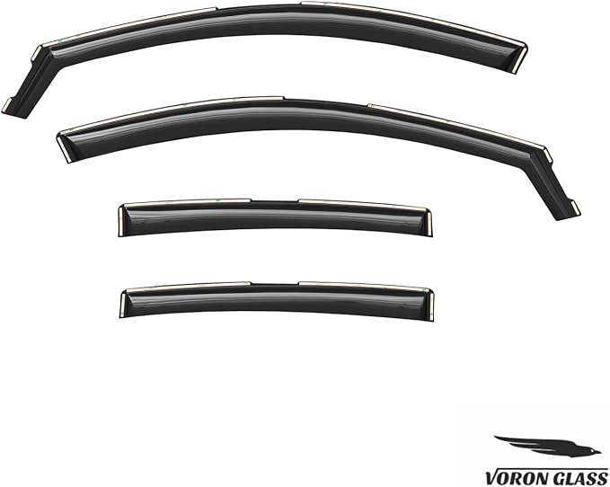 Voron Glass in-Channel Extra Durable Rain Guards - Image 7