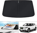 KUST Windshield Sun Shade for 2018-2023 2024 Nissan Kicks Accessories Sunshade by KUST