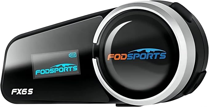 Fodsports FX6S Motorcycle Helmet Bluetooth, 1000m Motorbike Intercom Bluetooth by FODSPORTS