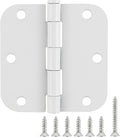 3 Pack White Door Hinges 3.5" Interior Hardware by TDCHINGES