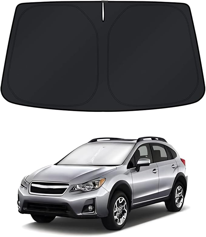 KUST Windshield Sun Shade for Subaru XV Crosstrek 2013–2017 Window Shade Sun by KUST