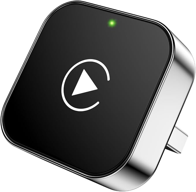 Wireless CarPlay Adapter for iPhone, 2025 Upgrade Convert Wired to Wireless by Lazerbuilt