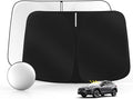 Windshield Sun Shade for S-ubaru Crosstrek 2013-2017 Foldable Sunshade Custom by SULAGIWINDSHIELDSUNSHADE