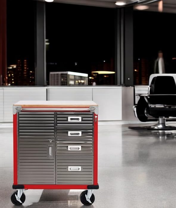 Heavy Duty Rolling Storage Cabinet - Image 2