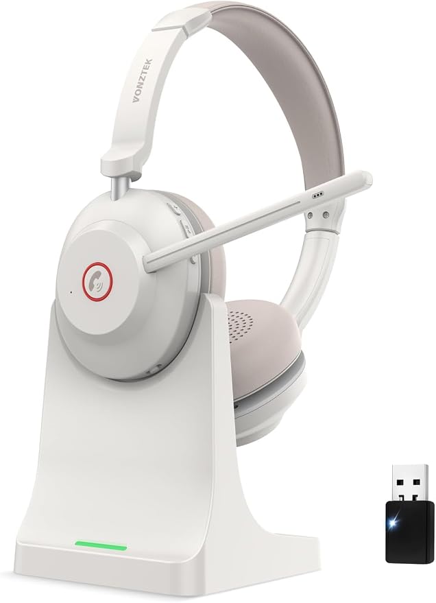 Bluetooth Headset, Wireless Headset by Vonztek-US