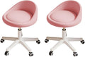 Rolling Stool Set of 2 Rolling Hydraulic Salon Stool by Walktory