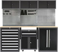 JZD Metal Garage Tool Cabinet Set System by JZD