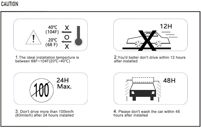 Wind Deflector Compatible with 2007-2011 Toyota Camry Sedan Smoke Sun/Rain - Image 7