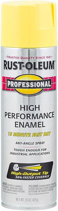 Rust-Oleum 7543838 Professional High Performance Enamel Spray Paint, 15 Oz by Rust-Oleum
