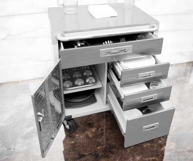 Heavy Duty Rolling Storage Cabinet - Image 5