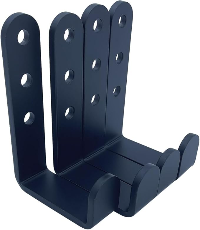 4 Pcs Black Heavy Duty Metal j Hooks - Image 7