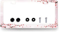Cherry Blossom License Plate Frame Floral Pink Flowers License Plate Holder by RNKATIH