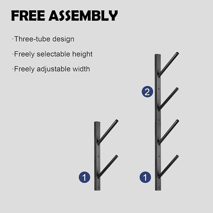 Skateboard Rack Wall Mount – Skateboard Wall Hanger, Snowboard Display Wall - Image 5