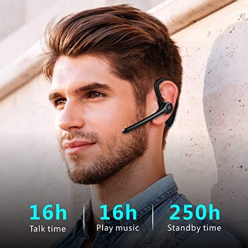 IHAO Bluetooth Earpiece Headphone Dual Noise Cancelling Mic Painless Open-Ear - Image 2