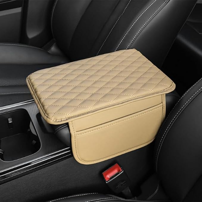 Memory Cotton Leather Car Armrest Box Pad, 2025 New Universal Style Memory by Coloday