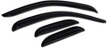 4pcs Front Rear Window Deflector Sun/Rain/Wind Guards Smoke Window Visors 07-13 by HS+Power
