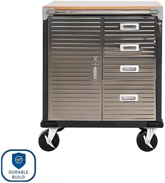 Heavy Duty Rolling Storage Cabinet - Image 5