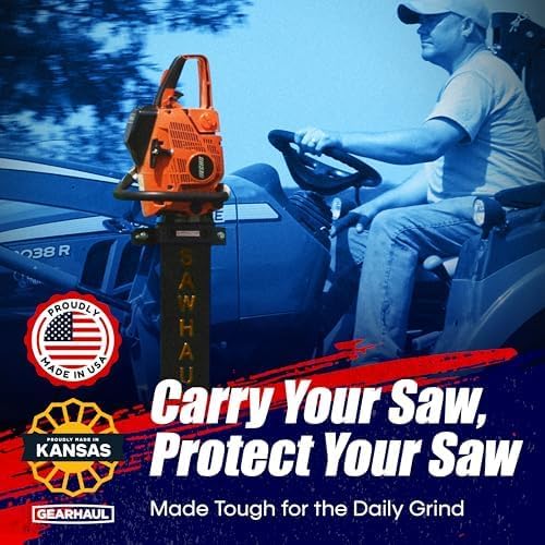 SawHaul Universal Tractor Chainsaw Holder - Image 2