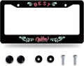 Best mom License Plate Frame Love mom License Plate Frames Stainless Steel by BRAGHRTED