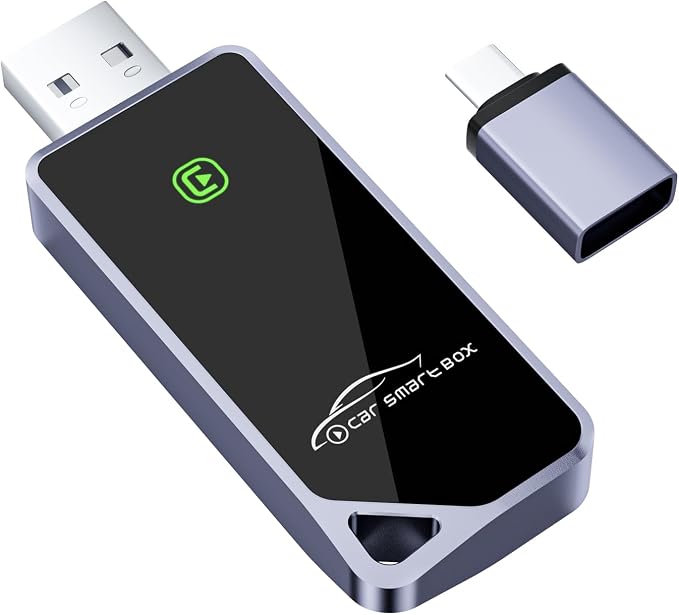ZIUMIER Wireless CarPlay Adapter, Convert OEM Wired to Wireless CarPlay Dongle by ZIUMIER