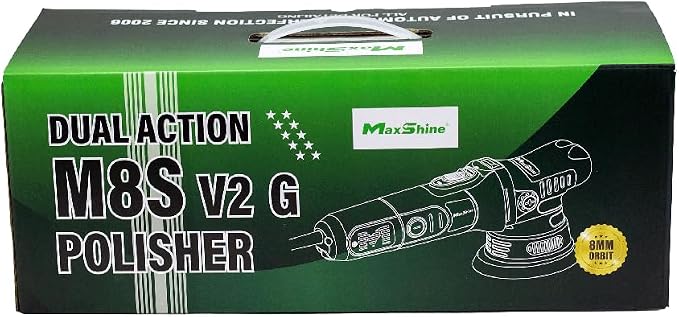 Maxshine Dual Action Polisher M8S V2 G | 8mm Throw, Corded Electric | 6 - Image 7