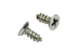 Bolt Dropper #4 x 3/8" Stainless Steel Flat Head Phillips Wood Screw, 18-8 by BoltDropper