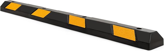 IRONMAX Parking Stopper for Garage, Heavy Duty Parking Block Garage Wheel Stop by IRONMAX