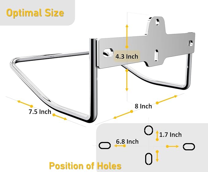 JBscoop Ladder Hanger for Garage Wall, Ladder Storage Strollers and Folding - Image 6